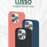 قاب سیلیکونی  Lusso MagSafe 360 برای iPhone 13 Pro (6.1 اینچ) - قرمز - برند گرین لاین Green lion - تصویر 9