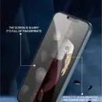 محافظ صفحه نمایش ای  Glass Green 3D AG/matte برای iPhone 13 Pro Max - مشکی - برند گرین لاین Green lion - تصویر 6