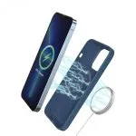 قاب سیلیکونی  Lusso MagSafe 360 برای آیفون 13 (6.1 اینچ) - صورتی - برند گرین لاین Green lion - تصویر 3