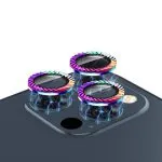 محافظ لنز دوربین گرین لاین مدل Anti-Glare Transparent برای iPhone 12 Pro Max - تصویر 2