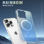 قاب  رنگین کمان Magsafe برای آیفون 13 پرو (6.1 اینچ) - Gradient Blue - برند گرین لاین Green lion - تصویر 10