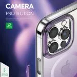 قاب  رنگین کمان Magsafe برای آیفون 14 (6.1 اینچ) - بنفش - برند گرین لاین Green lion - تصویر 5