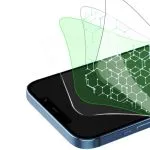 محافظ صفحه نمایش 360 درجه Zero Sense Nano HD  برای آیفون 13 پرو (6.1 اینچ) - شفاف - برند گرین لاین Green lion - تصویر 5