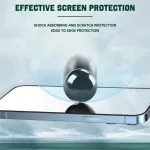 محافظ صفحه نمایش ای با انعکاس آینه  برای iPhone 13 / 13 Pro (6.1 اینچ) - Clear - برند گرین لاین Green lion - تصویر 5