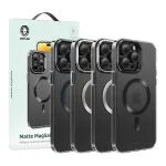 قاب مگ سیف بامحافظ دوربین گرین لاین مناسب برای iPhone 15 PRO Max مدل GNMAGCMR15PM