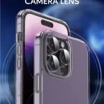 قاب و لنز ی 3 در 1 9H برای iPhone 14 Pro Max (6.7 اینچ) - پاک - برند گرین لاین Green lion - تصویر 3