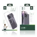 قاب و لنز ی 3 در 1 9H برای iPhone 14 Pro Max (6.7 اینچ) - پاک - برند گرین لاین Green lion - تصویر 4