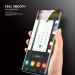 محافظ صفحه گلس ای سه بعدی UV  برای Samsung Galaxy S21 Ultra - Clear - برند گرین لاین Green lion - تصویر 3