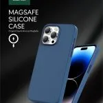 قاب سیلیکونی Magsafe برای iPhone 14 Pro Max (6.7 اینچ) - مشکی - برند گرین لاین Green lion