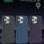 قاب سیلیکونی Magsafe برای iPhone 14 Pro Max (6.7 اینچ) - مشکی - برند گرین لاین Green lion - تصویر 5