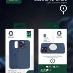 قاب سیلیکونی Magsafe برای آیفون 14 پرو (6.1 اینچ) - آبی - برند گرین لاین Green lion - تصویر 3