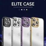 قاب Green Elite با سپر آبکاری مات برای iPhone 14 Pro Max (6.7 اینچ) - Sil - برند گرین لاین Green lion - تصویر 8