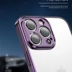 قاب Green Elite با سپر آبکاری مات برای iPhone 14 Pro Max (6.7 اینچ) - Sil - برند گرین لاین Green lion - تصویر 7