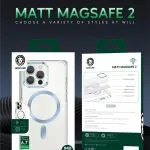 قاب ضد خش Green Matt Magsafe 2 IMD برای iPhone 13 Pro Max (6.7 اینچ) - آبی - برند گرین لاین Green lion - تصویر 7