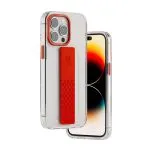 قاب شفاف Graphia iPhone 14 Pro Max IMD - قرمز - برند لِوِلو Levelo - تصویر 2