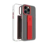 قاب شفاف Graphia iPhone 14 Pro Max IMD - قرمز - برند لِوِلو Levelo - تصویر 3