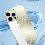 قاب پرده گلدار Nature 2 برای iPhone 14 Pro Max (6.7 اینچ) - مشکی - برند گرین لاین Green lion - تصویر 2