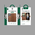 کیف کیف چرمی Magsafe Green 2 in 1 برای iPhone 13 Pro Max (6.7 اینچ) - آبی - برند گرین لاین Green lion - تصویر 2