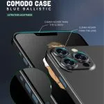قاب  کومودو برای آیفون 13 پرو مکس 6.7 اینچی - قرمز - برند گرین لاین Green lion - تصویر 5