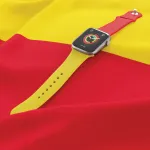 بند ساعت پرودو مدل Lifestyle silicone spain flag - تصویر 2