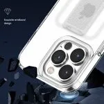 قاب هیبریدی slim لندن با بند الاستیک برای iPhone 13 Pro (6.1 اینچ) - Clear - برند گرین لاین Green lion - تصویر 10