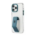قاب پشتی شفاف مدل مورفیکس کلارا Gripstand iPhone 14 Pro Max IMD - آبی - برند لِوِلو Levelo - تصویر 2