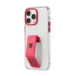 قاب پشتی شفاف مدل مورفیکس کلارا Gripstand iPhone 14 Pro Max IMD - قرمز - برند لِوِلو Levelo - تصویر 3
