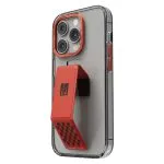 قاب پشتی شفاف مدل مورفیکس کلارا Gripstand iPhone 14 Pro Max IMD - قرمز - برند لِوِلو Levelo - تصویر 4