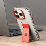 قاب پشتی شفاف مدل مورفیکس کلارا Gripstand iPhone 14 Pro Max IMD - قرمز - برند لِوِلو Levelo - تصویر 5