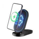 شارژر بی سیم گرین لاین مدل GN3IN1FLDWCBK - تصویر 4