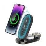 شارژر بی سیم گرین لاین مدل GN3IN1FLDWCBK - تصویر 5