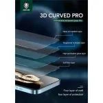 محافظ صفحه نمایش گرین لاین مدل 3D Curved Tempered برای iphone 13 mini - تصویر 4