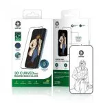 محافظ صفحه نمایش گرین لاین مدل 3D Curved Tempered برای iPhone 13 Pro Max - تصویر 4