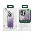 قاب  رنگین کمان Magsafe برای آیفون 14 پلاس (6.7 اینچ) - طلایی - برند گرین لاین Green lion - تصویر 4