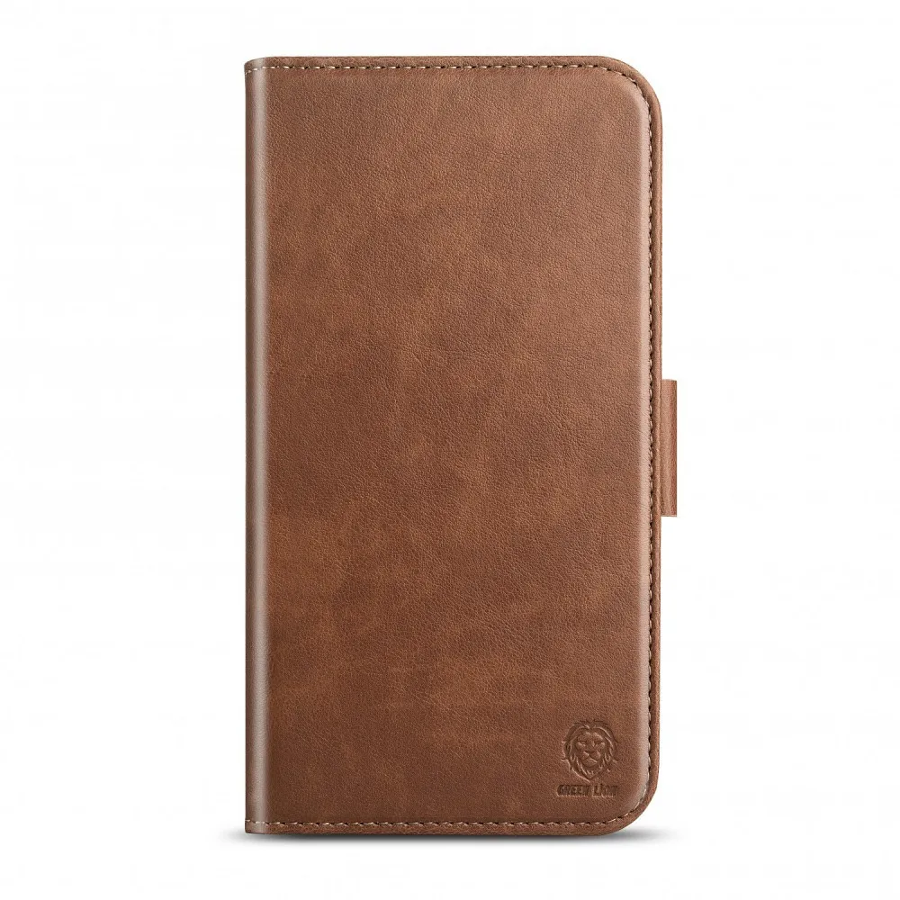 کیف کیف چرمی Green 2 in 1 Magsafe برای iPhone 13 Pro (6.1 اینچ) - قهوه ای - برند گرین لاین Green lion کیف کیف چرمی Green 2 in 1 Magsafe برای iPhone 13 Pro (6.1 اینچ) - قهوه ای - برند گرین لاین Green lion - تصویر 1