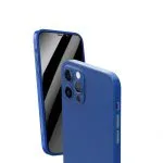 گلس  360 درجه Carcasa  Pro Glass + قاب برای iPhone 12 / 12 Pro (6.1 اینچ) - Blu - برند گرین لاین Green lion - تصویر 5