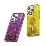 قاب رزینی سه بعدی Magnetic Happiness برای آیفون 14 (6.1 اینچ) - بنفش - برند گرین لاین Green lion - تصویر 4