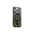 قاب رزینی سه بعدی Magnetic Happiness برای آیفون 14 (6.1 اینچ) - مشکی - برند گرین لاین Green lion