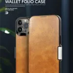 کیف پول چرمی  رنگ PU برای iPhone 13 Pro Max (6.7 اینچ) - مشکی - برند گرین لاین Green lion - تصویر 7