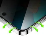 محافظ صفحه نمایش گرین لاین مدل 3D Silicone Privacy برای iPhone 13/13 Pro/14 - تصویر 3