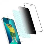 محافظ صفحه نمایش گرین لاین مدل 3D Silicone Privacy برای iphone 14 pro - تصویر 5