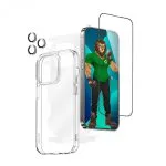 گلس و لنز 4 در 1 گرین لاین مدل HD Protection Pack برای iphone 14 - تصویر 5