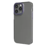 قاب پشتی شفاف Sensa برای iPhone 14 Pro Max - Clear/Purple - برند لِوِلو Levelo