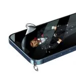 محافظ صفحه نمایش نشکن سه بعدی  برای آیفون 11 پرو - Clear - برند گرین لاین Green lion - تصویر 4