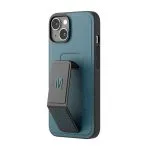 قاب چرمی Morphix Gripstand iPhone 14 Plus PU - Storm Blue - برند لِوِلو Levelo - تصویر 5