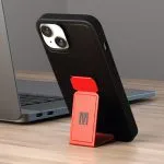 قاب چرمی Morphix Gripstand iPhone 14 Plus PU - قرمز - برند لِوِلو Levelo - تصویر 2
