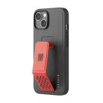 قاب چرمی Morphix Gripstand iPhone 14 Plus PU - قرمز - برند لِوِلو Levelo - تصویر 4
