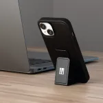 قاب چرمی Morphix Gripstand iPhone 14 Plus PU - مشکی - برند لِوِلو Levelo - تصویر 3