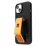 قاب چرمی Morphix Gripstand iPhone 14 Plus PU - نارنجی - برند لِوِلو Levelo - تصویر 4