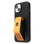 قاب چرمی Morphix Gripstand iPhone 14 PU - نارنجی - برند لِوِلو Levelo - تصویر 4